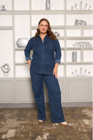 THICK TENCEL LYCRA SHIRT 186102