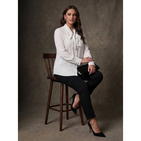 BEYAZ BLUZ KREP KUMAŞ 185700