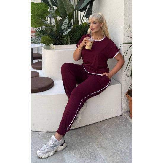 BORDO TAKIM VISKON KUMAŞ 185547