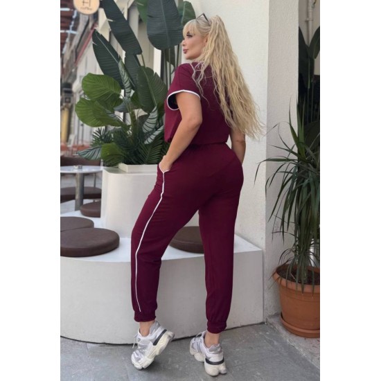 BORDO TAKIM VISKON KUMAŞ 185547