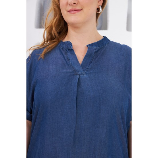 TENSEL KUMAŞ BLUZ 186003