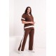 BROWN TRACKSUIT SET 185856