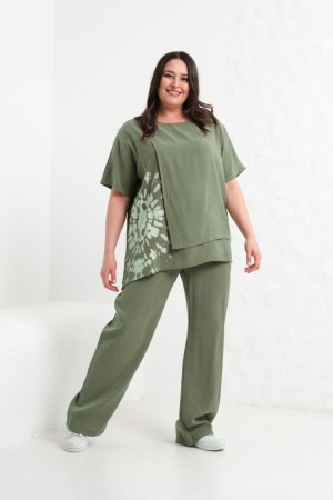KHAKI TRACKSUIT SET 185852