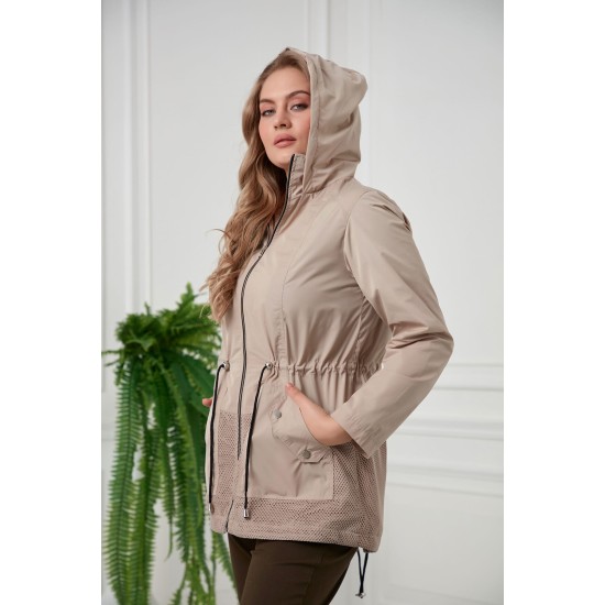 FİLE DETAY İÇİ ASTARLI TRENÇKOAT 186048