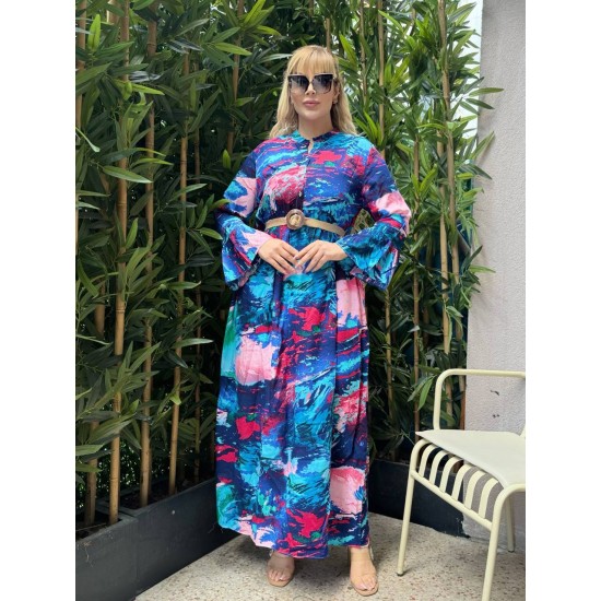 DESENLİ ELBİSE DOKUMA KUMAŞ 185551