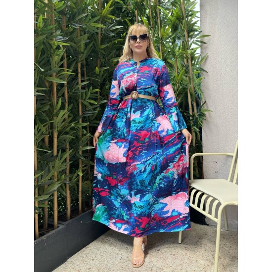 DESENLİ ELBİSE DOKUMA KUMAŞ 185551