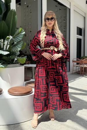 DESENLİ ELBİSE DOKUMA KUMAŞ 185553