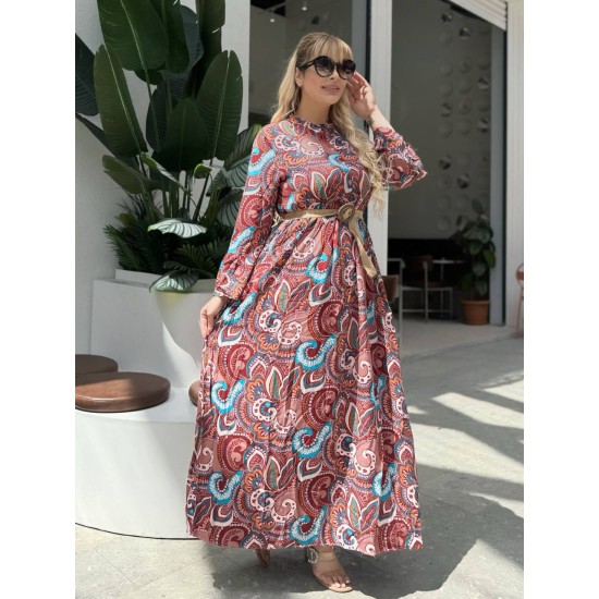 DESENLİ ELBİSE DOKUMA KUMAŞ 185555