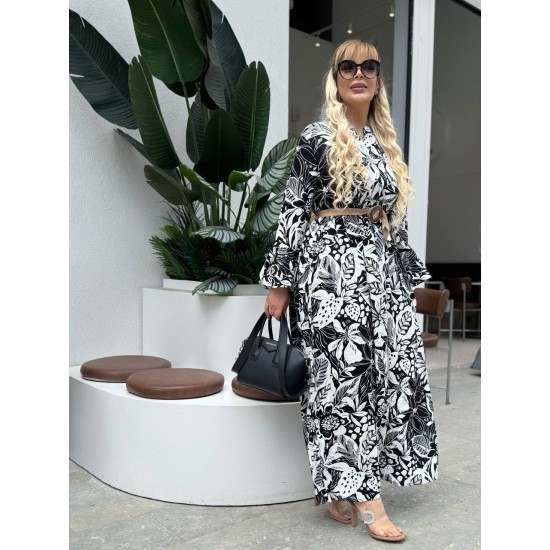 DESENLİ ELBİSE DOKUMA KUMAŞ 185556