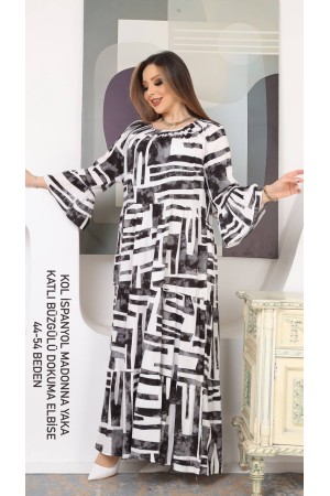 DESENLİ ELBİSE DOKUMA KUMAŞ 185558