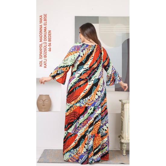 DESENLİ ELBİSE DOKUMA KUMAŞ 185559