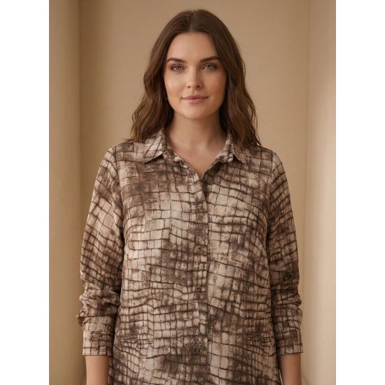 DESENLİ GÖMLEK VİSKON KUMAŞ 185730