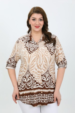 DESENLİ GÖMLEK VİSKON KUMAŞ 185894