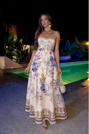 ZİMMERMAN ELBİSE KETEN KUMAŞ 185971