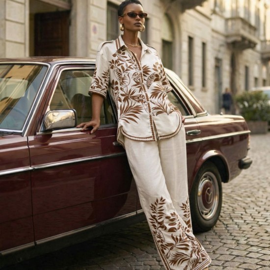 DESENLİ TAKIM KETEN KUMAŞ 185919