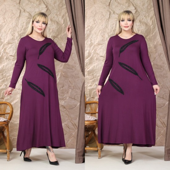 VİSKON KUMAŞ ELBİSE 186084