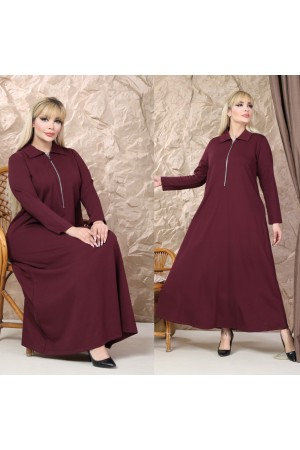 BORDO ELBİSE OYSHO KUMAŞ 185845