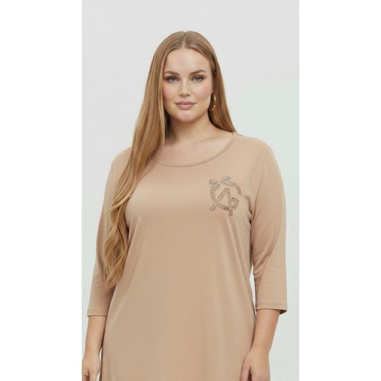 BEJ BLUZ DANTEL DETAY 185749