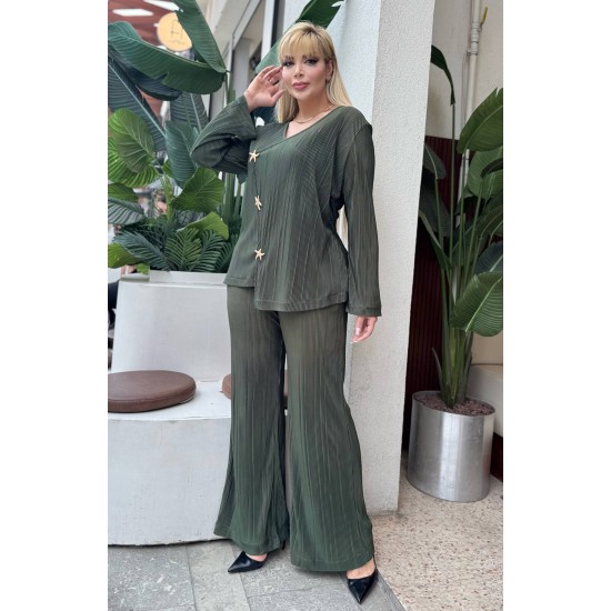 HAKİ TAKIM ÖRME PİLİSE KUMAŞ 185544