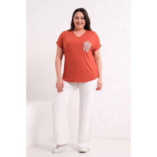 NAR ÇİÇEĞİ BLUZ VİSKON KUMAŞ 185869