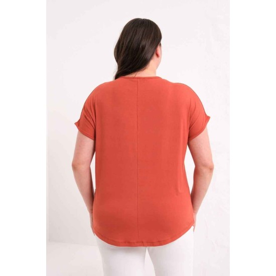 NAR ÇİÇEĞİ BLUZ VİSKON KUMAŞ 185869