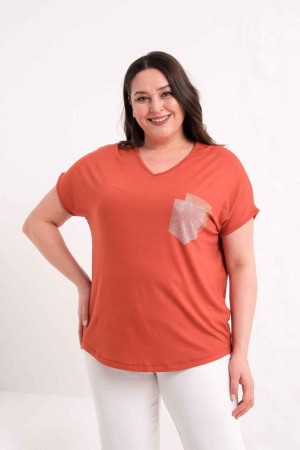 NAR ÇİÇEĞİ BLUZ VİSKON KUMAŞ 185869