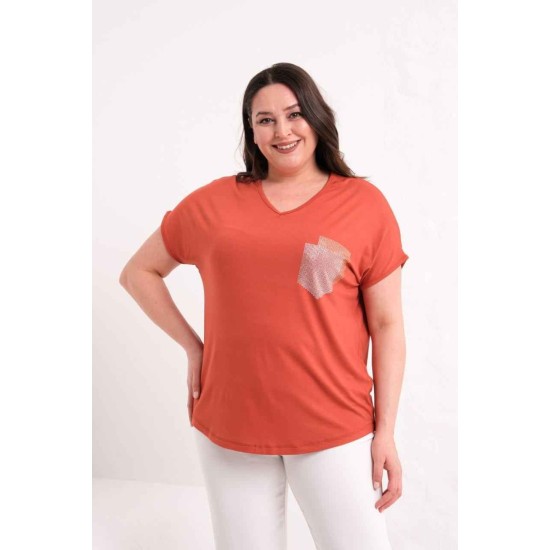 NAR ÇİÇEĞİ BLUZ VİSKON KUMAŞ 185869