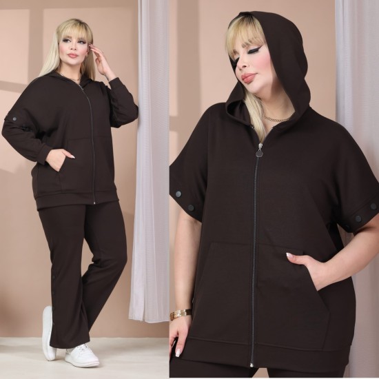 KAHVE EŞOFMAN TAKIM OYSHO KUMAŞ 185534