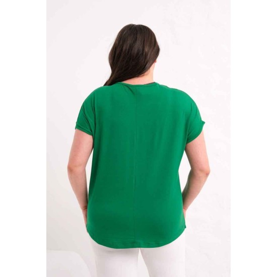 YEŞİL BLUZ VİSKON KUMAŞ 185870