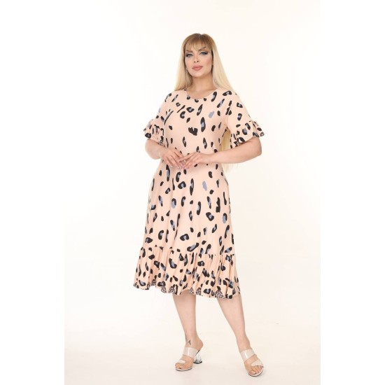 DESENLİ ELBİSE VISKON KUMAŞ 185640