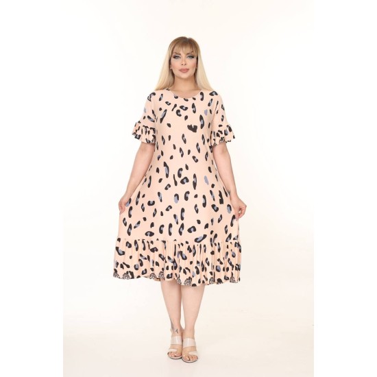 DESENLİ ELBİSE VISKON KUMAŞ 185640