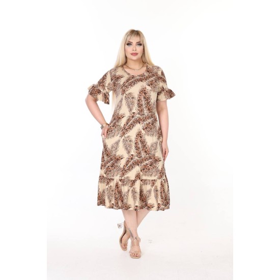 DESENLİ ELBİSE VISKON KUMAŞ 185647