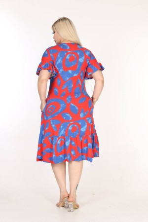 DESENLİ ELBİSE VISKON KUMAŞ 185651