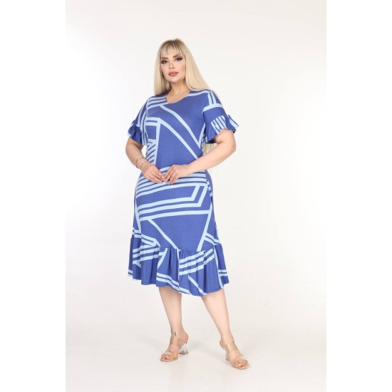 DESENLİ ELBİSE VISKON KUMAŞ 185652