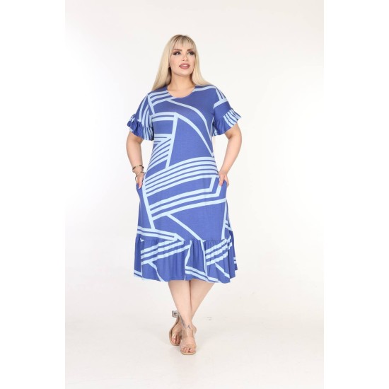 DESENLİ ELBİSE VISKON KUMAŞ 185652