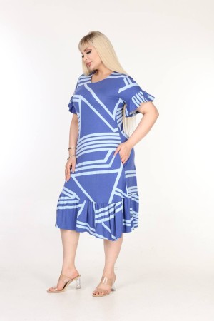 DESENLİ ELBİSE VISKON KUMAŞ 185652