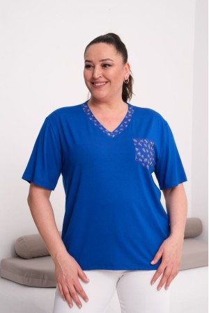 SAKS BLUZ VİSKON KUMAŞ 185623