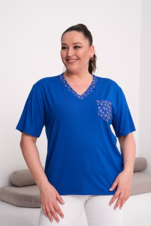 SAKS BLUZ VİSKON KUMAŞ 185623