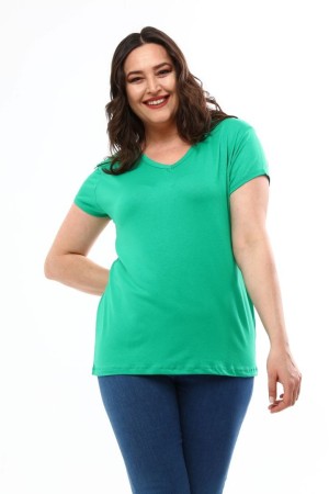 YEŞİL BLUZ VİSKON KUMAŞ 185626