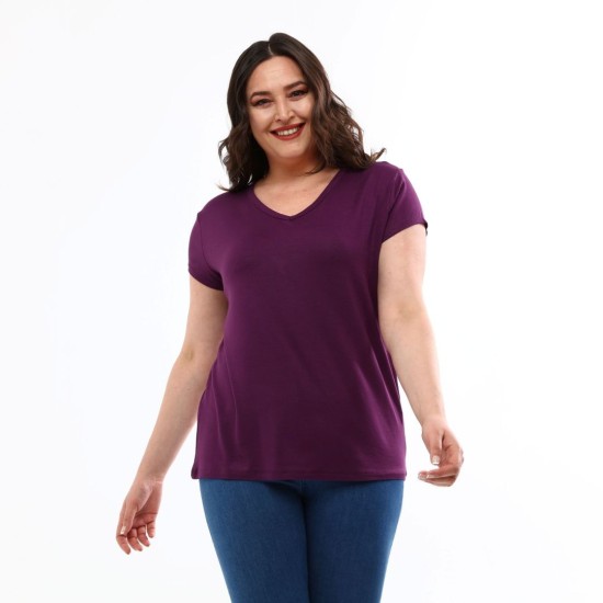 MOR BLUZ VİSKON KUMAŞ 185628