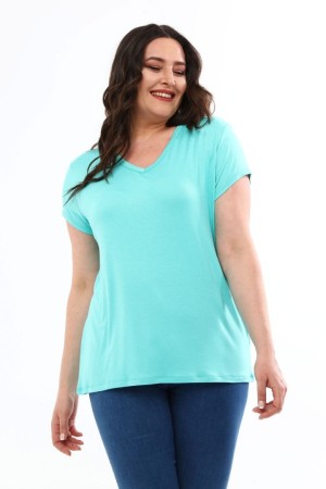 YEŞİL BLUZ VİSKON KUMAŞ 185630