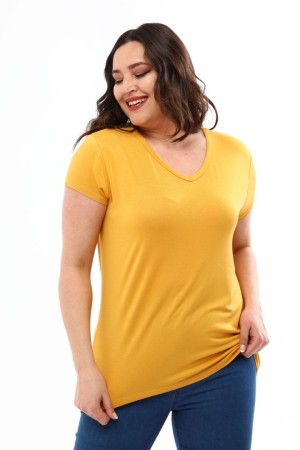 SARI BLUZ VİSKON KUMAŞ 185632