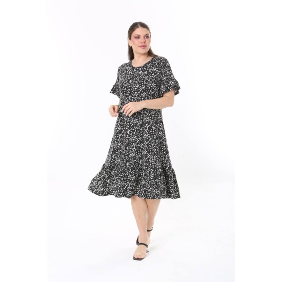 DESENLİ ELBİSE VISKON KUMAŞ 185653