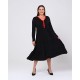SİYAH ELBİSE VİSKON KUMAŞ 185793