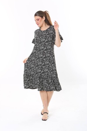 DESENLİ ELBİSE VISKON KUMAŞ 185653