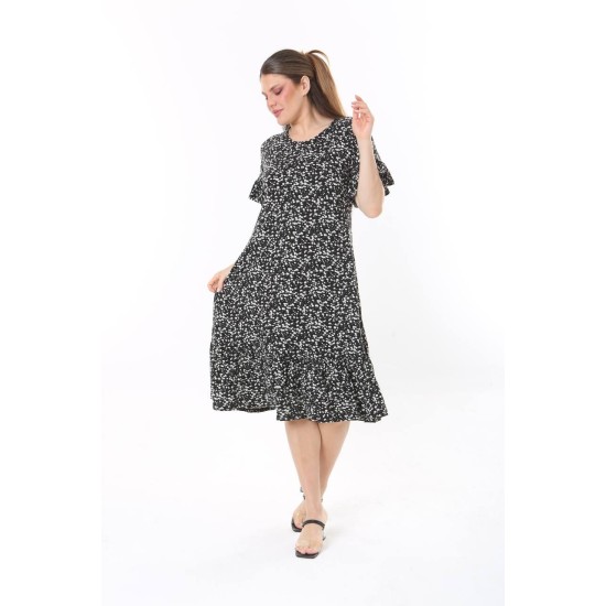 DESENLİ ELBİSE VISKON KUMAŞ 185653