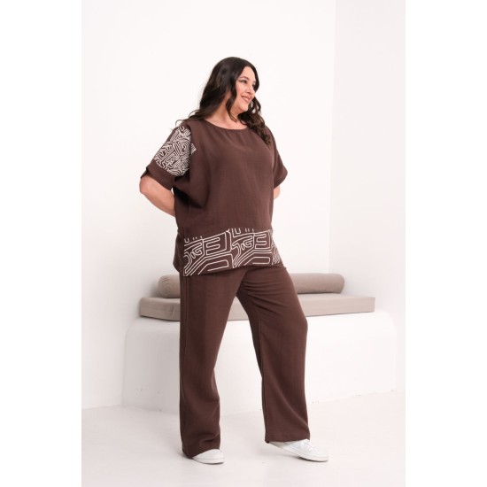 KAHVE EŞOFMAN TAKIM 185809