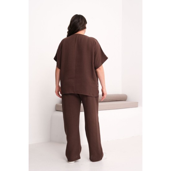 KAHVE EŞOFMAN TAKIM 185809