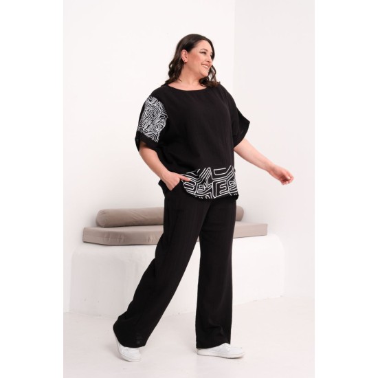 SİYAH EŞOFMAN TAKIM 185810