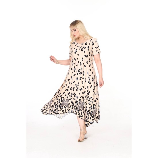 PATTERNED DRESS VISCOSE FABRIC 185656